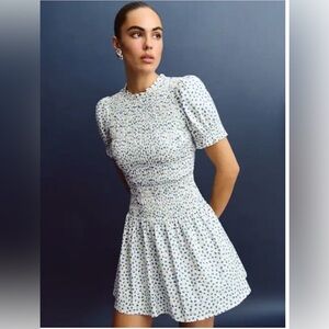 Reformation Leannah Dress Ivory - Size 2